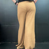 Mocha Tan Waffle Soft Pants1
