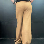 Mocha Tan Waffle Soft Pants1