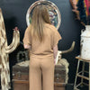 Mocha Tan Waffle Soft Pants555