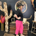 Pink Thinkin' Bout Me Cargo Pant Joggers2
