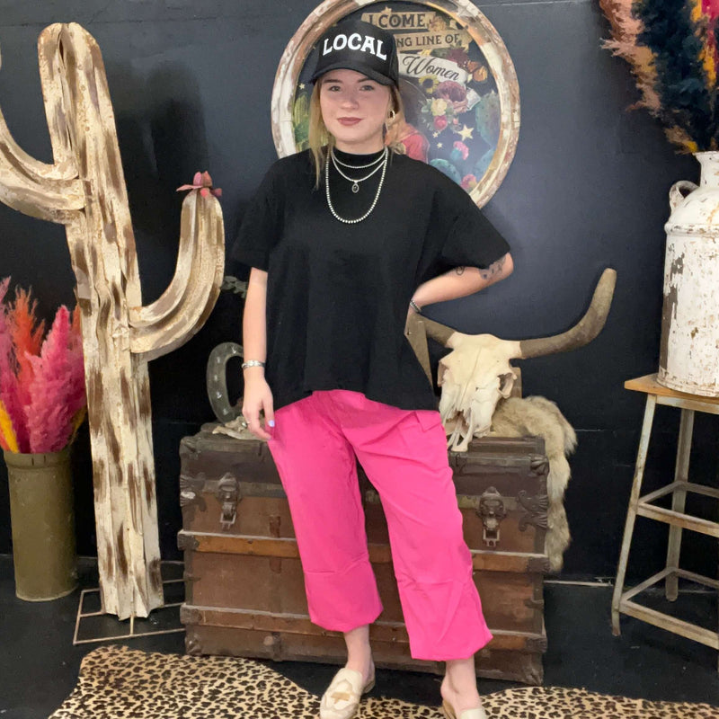 Pink Thinkin' Bout Me Cargo Pant Joggers5