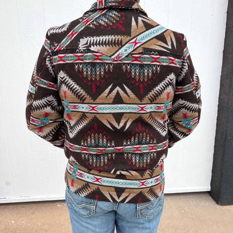 Powder River Men's Aztec Jacquard Jacket 1