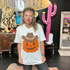 Pumpkin w/ Cowboy Hat Cream T-Shirt