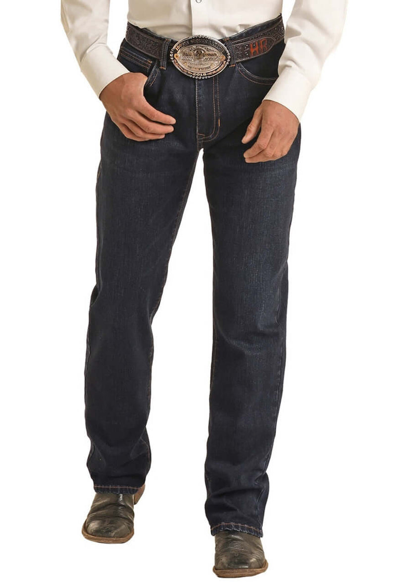 Rock & Roll Double Barrel VINTAGE 46' RELAXED STACKABLE BOOTCUT JEANS 4