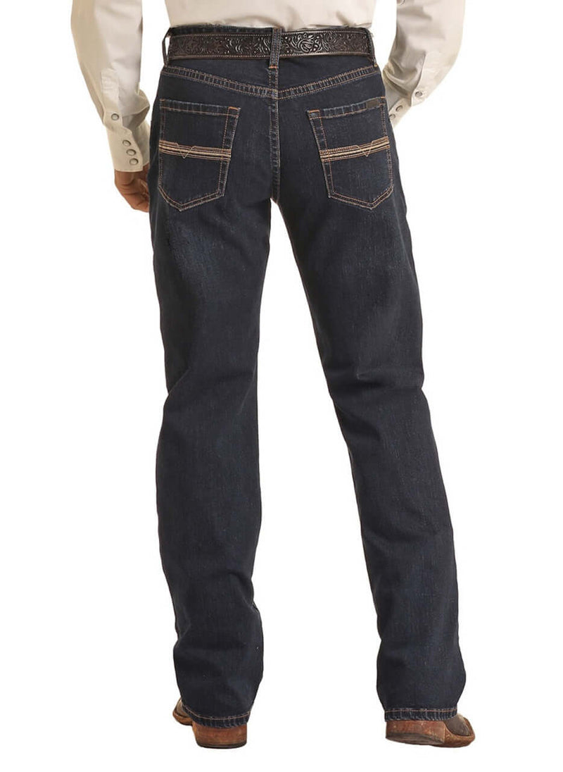 Rock & Roll Double Barrel VINTAGE 46' RELAXED STACKABLE BOOTCUT JEANS 5
