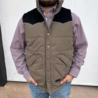 Rock & Roll Men's Vintage 46 Black Outerwear Vest