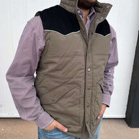 Rock & Roll Men's Vintage 46 Black Outerwear Vest 1