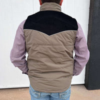 Rock & Roll Men's Vintage 46 Black Outerwear Vest 2