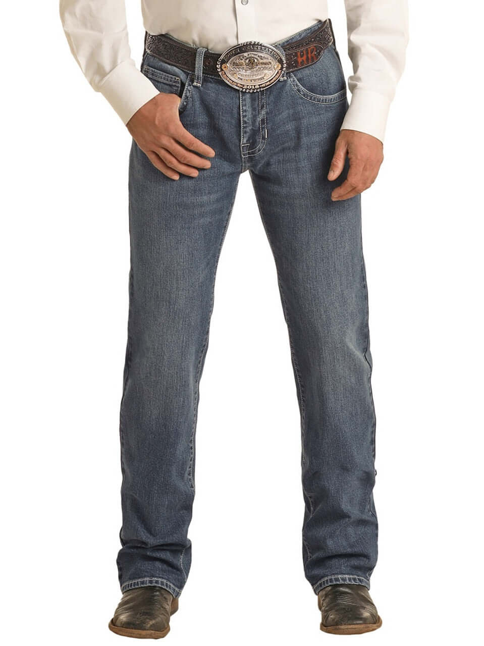 Rock & Roll Pistol VINTAGE 46' RELAXED TAPERED STACKABLE BOOTCUT JEANS 5