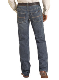 Rock & Roll Pistol VINTAGE 46' RELAXED TAPERED STACKABLE BOOTCUT JEANS 6