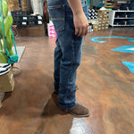 Rock & Roll Revolver VINTAGE 46' MEDIUM WASH SLIM STRAIGHT JEANS 