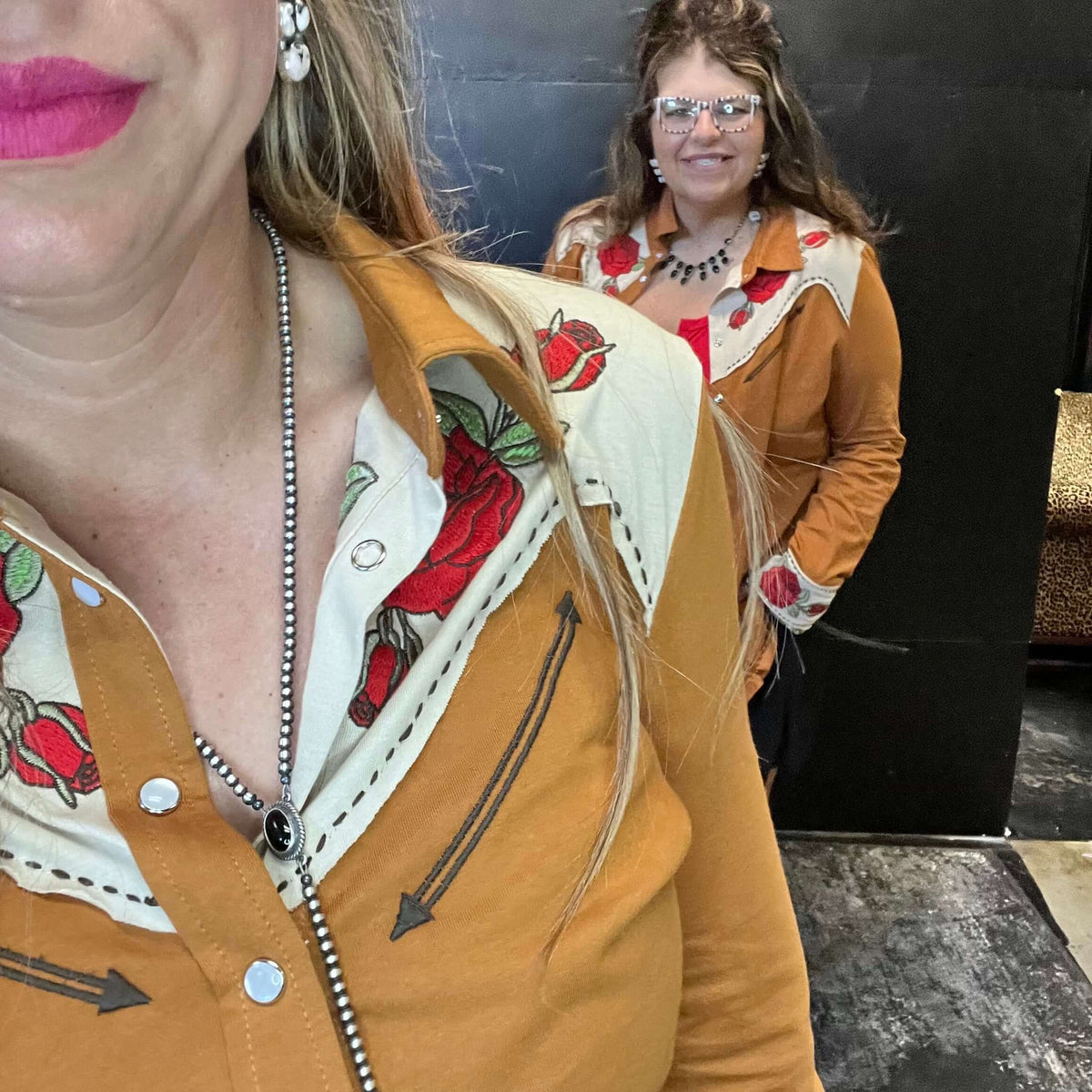 Rodeo Rose Long Sleeve Top Rodeo Quincy 4