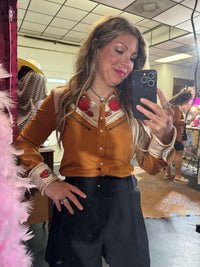 Rodeo Rose Long Sleeve Top Rodeo Quincy 77