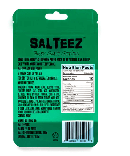 Pickled Salteez Beer Salt Strips