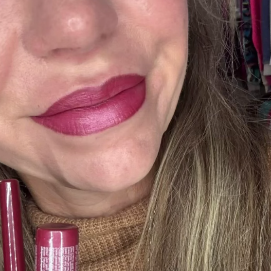 RUBY BERRY CREAM & DUSTY PLUM LINER DUO