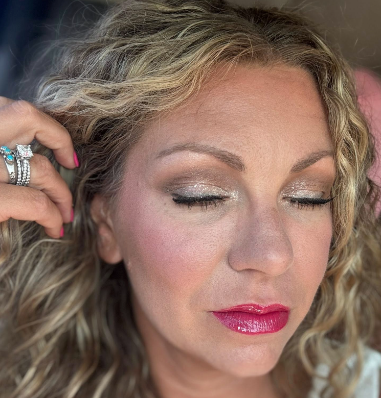 Glitter Bronzed Shadow Duo