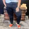 Silky Mono B Plus Size Black Joggers1