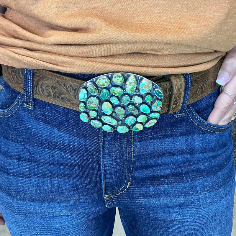 Sonoran Gold Nugget Belt Buckle1