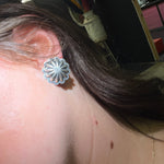Sterling Silver Conch Earrings