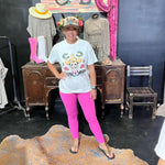 Super Soft Hot Pink Mono B Leggings w/Pockets5
