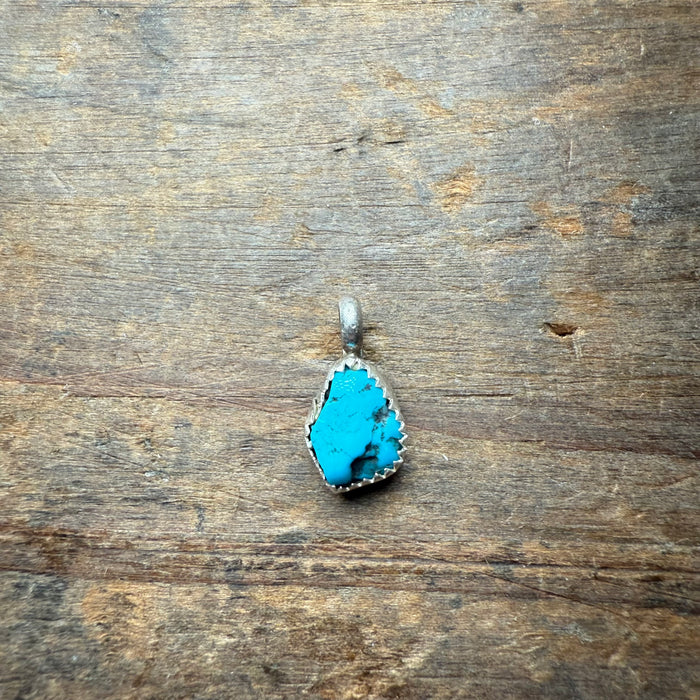 Tiny Turquoise Genuine Necklace Pendant11