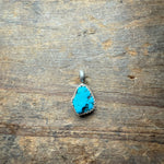 Tiny Turquoise Genuine Necklace Pendant11