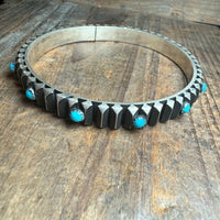 Unique Turquoise Bangle Genuine Bracelet