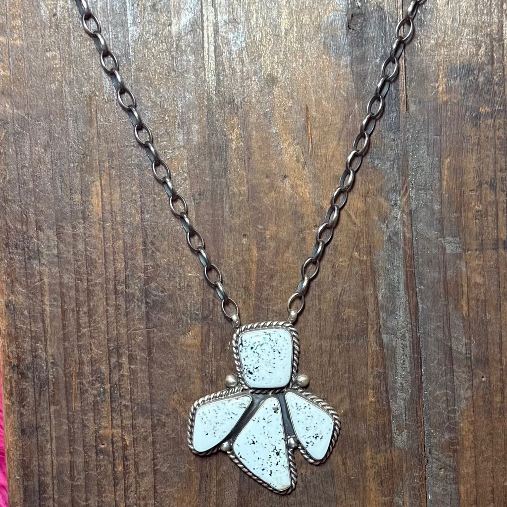 WHITEBUFFALOSTATEMENTNECKLACE