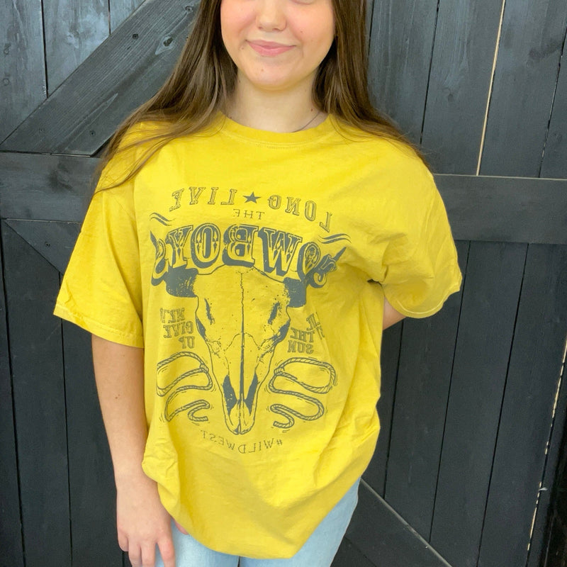 YELLOWCOBOYSWILDWESTTEE