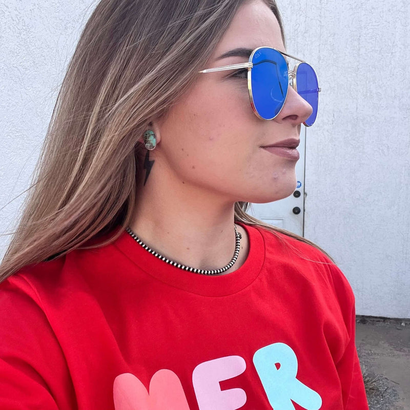 ACE in Blue Sunglasses - Country Lace Boutique