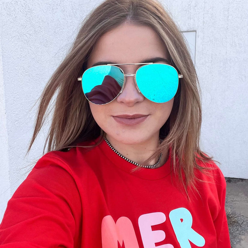 ACE in Blue Sunglasses - Country Lace Boutique