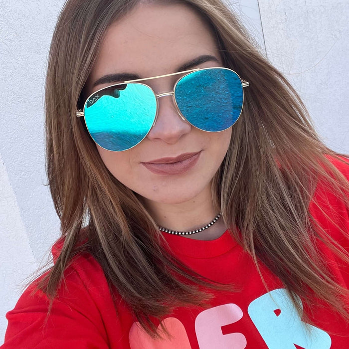 ACE in Blue Sunglasses - Country Lace Boutique