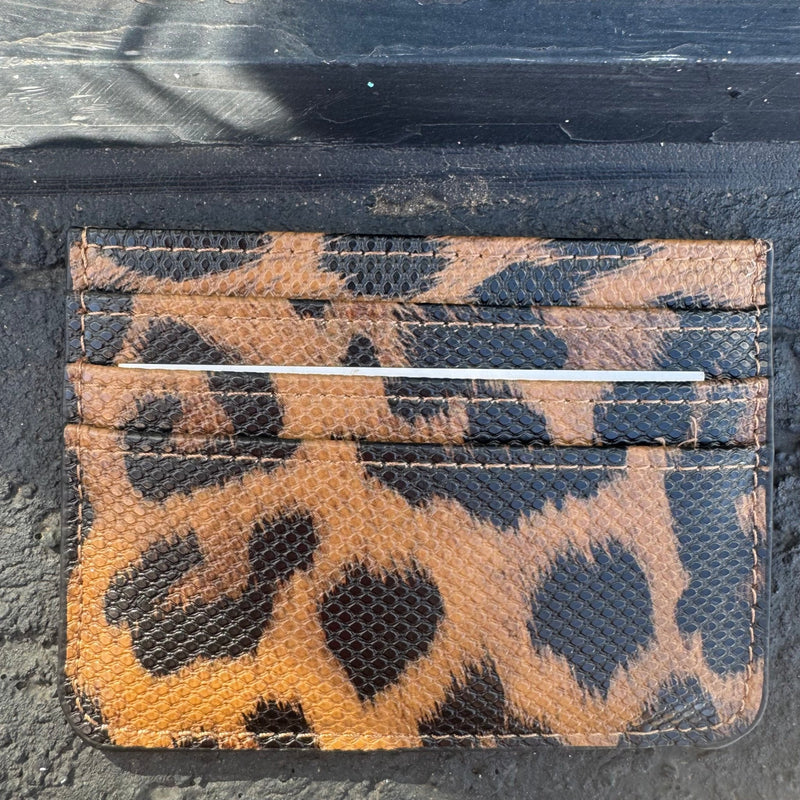 Animal Print Card Wallet - Country Lace Boutique