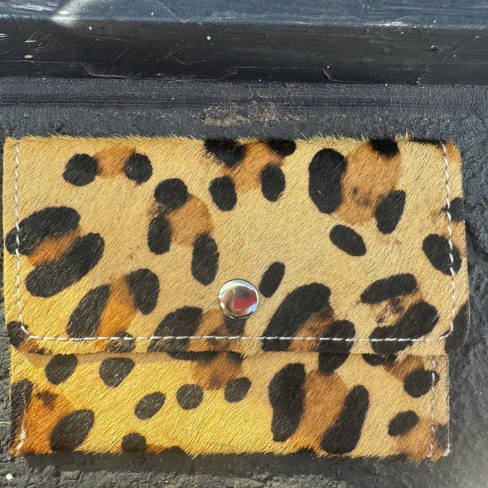 Animal Print Card Wallet Keychain - Country Lace Boutique