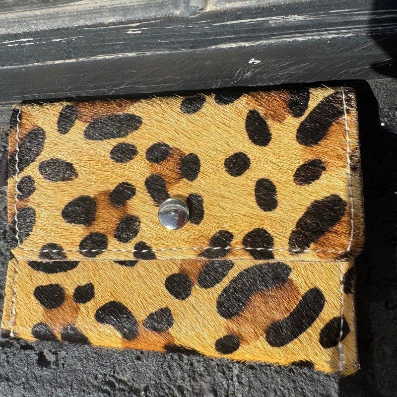 Animal Print Card Wallet Keychain - Country Lace Boutique