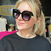 Athena Black Sunglasses - Country Lace Boutique