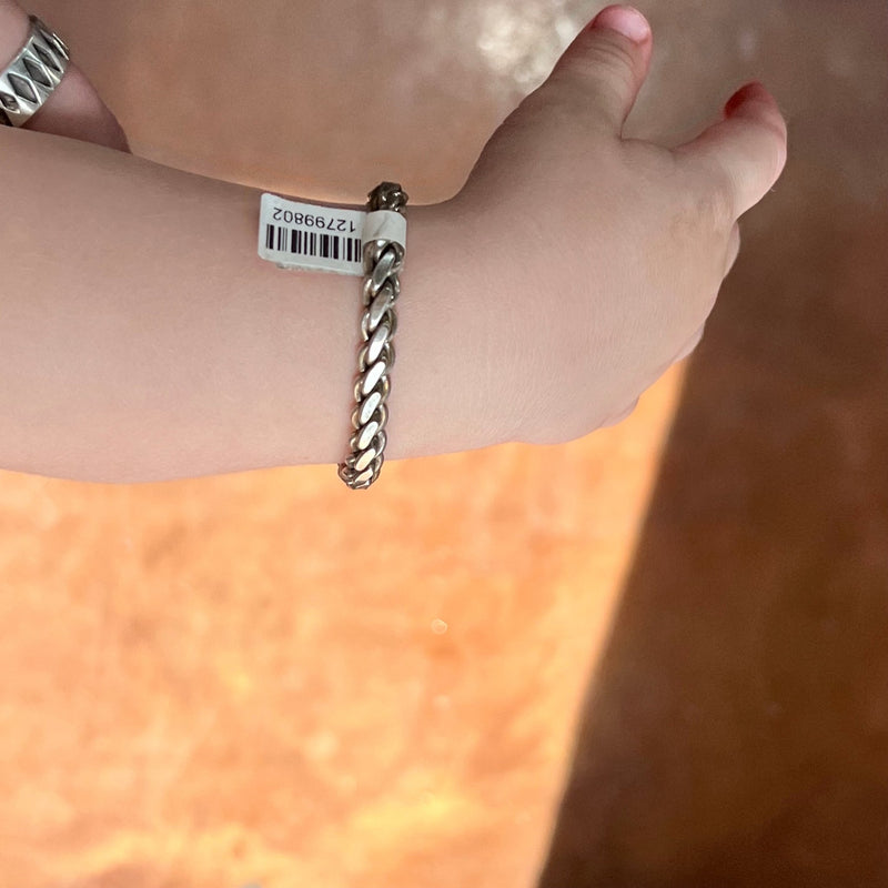 Baby Twisted Sterling Silver Cuff Bracelet - Country Lace Boutique