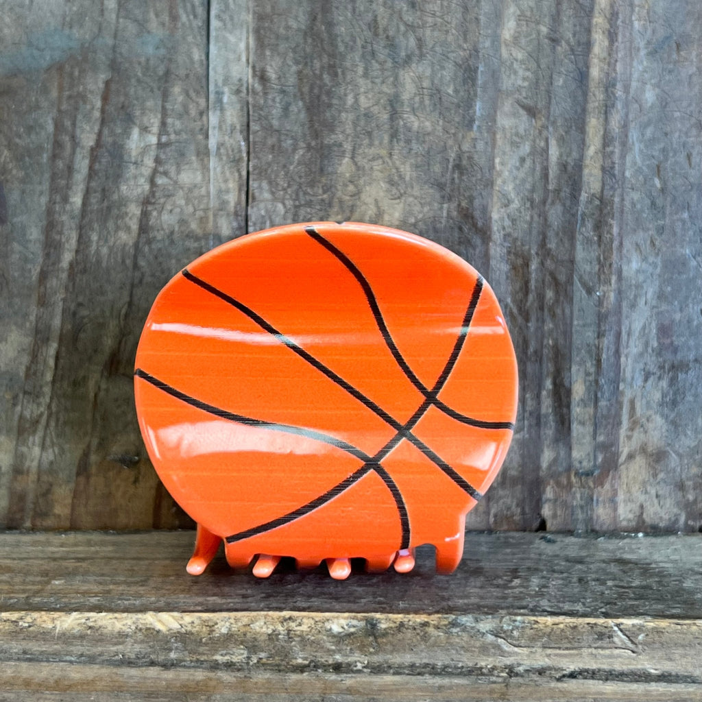 Basketball Hair Clip - Country Lace Boutique