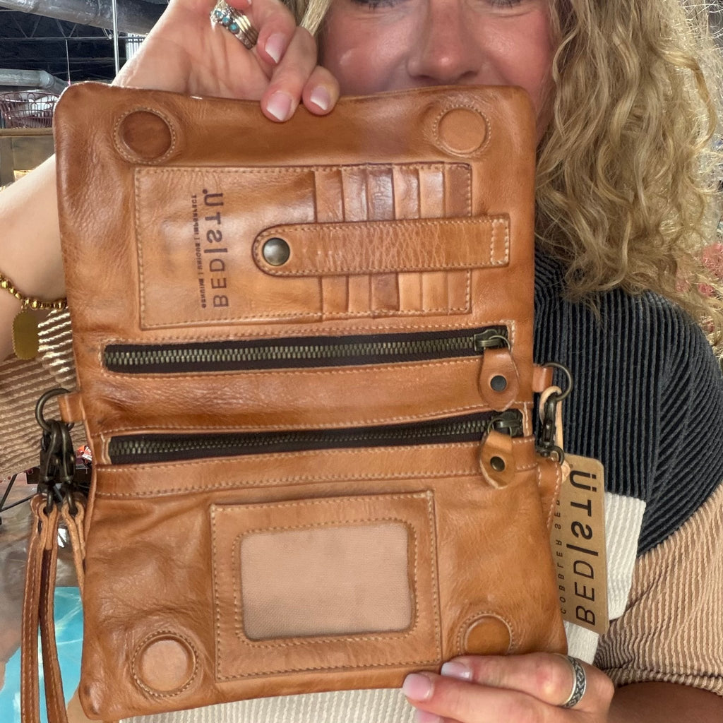 Bedstu Tan Cadence Adjustable Strap Crossbody Purse - Country Lace Boutique