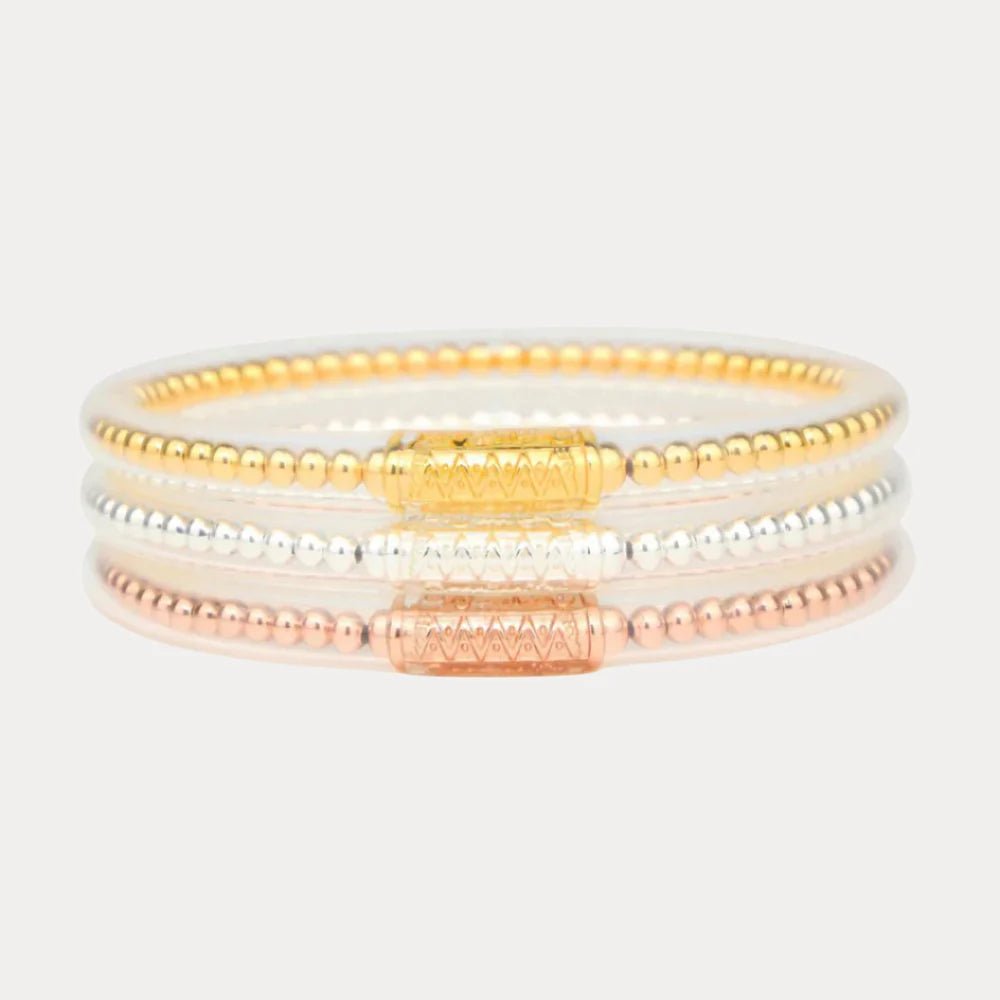 Bibi Bangles® (AWB®) Gold, Rose Gold, & Silver - Country Lace Boutique