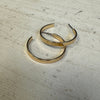 Big Basic Gold Hoop Post Fashion Earrings - Country Lace Boutique