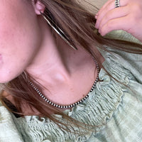 Big Plain Silver Hoop Fashion Earrings - Country Lace Boutique