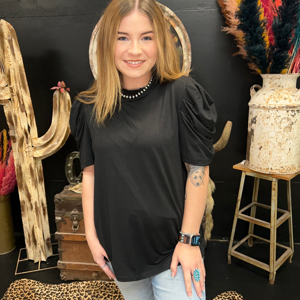 Black Always Classy Top size small - Country Lace Boutique