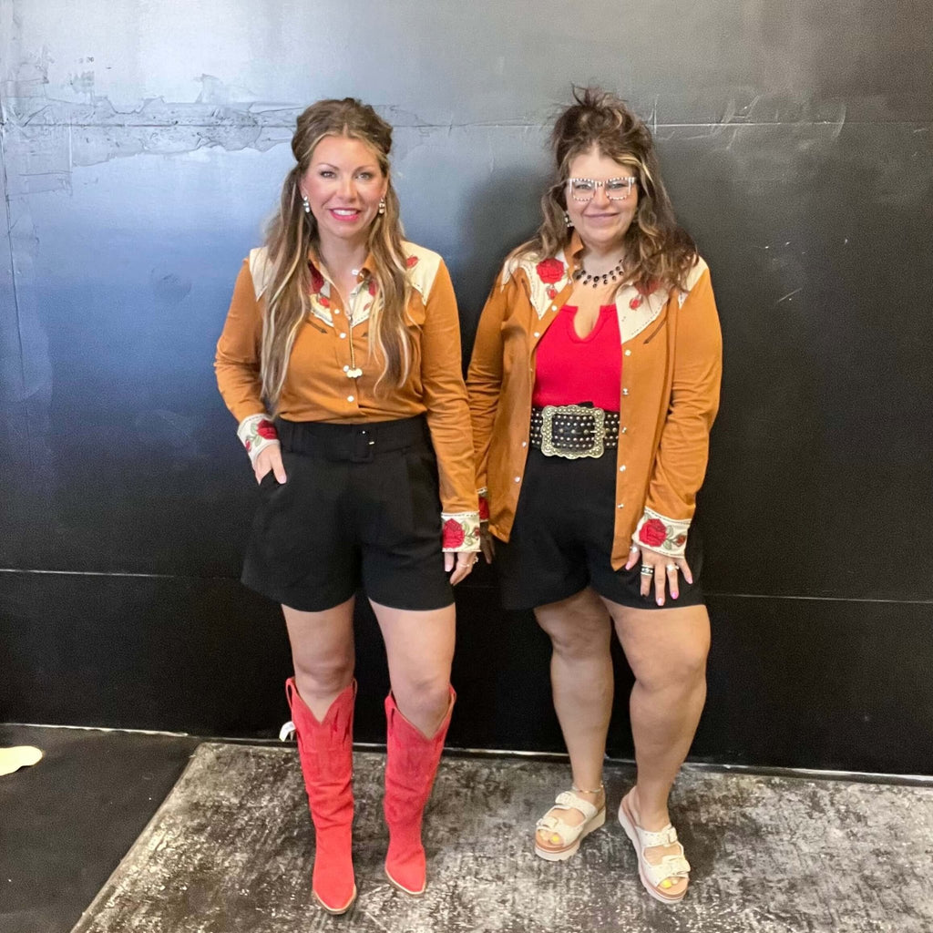 Black Dressy Pleated Shorts - Country Lace Boutique