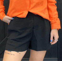 Black Elastic Waist Shorts w pockets - Country Lace Boutique