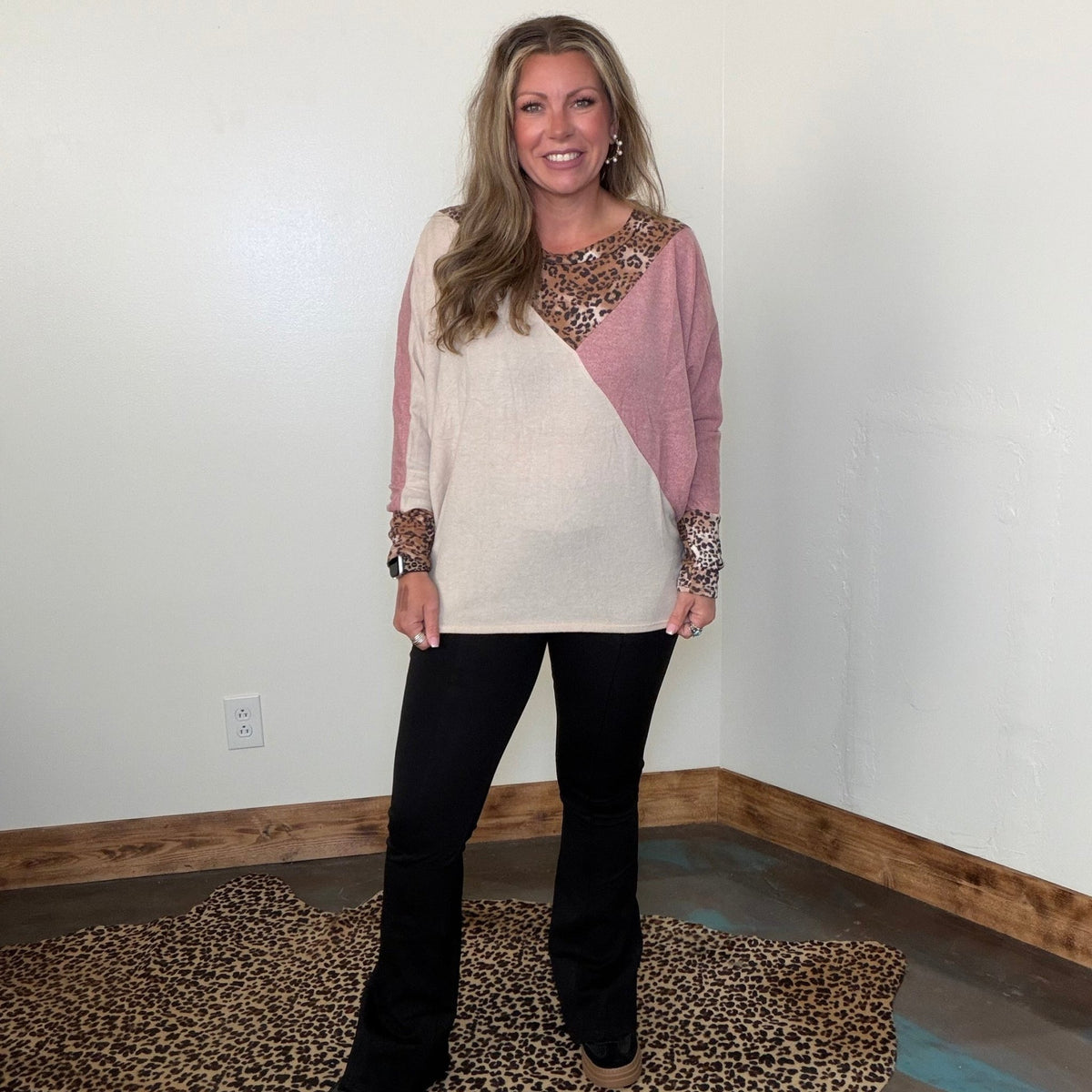 Black Flare Silky Pants - Country Lace Boutique