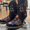 Black Floral Sugar Bug Dingo Bootl - Country Lace Boutique