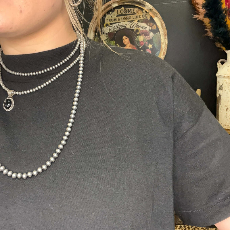 Black Hi Lo T Shirt - Country Lace Boutique