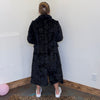 Black Super Soft Furry Long Jacket - Country Lace Boutique