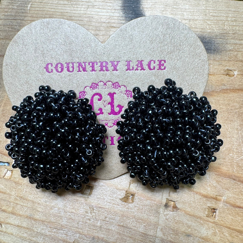 blackbeadedearrings